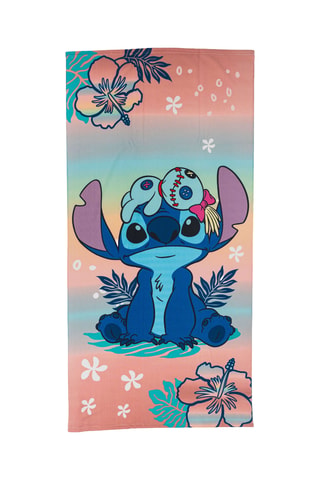 Toalla de playa Stitch Lilo y Stitch Disney - Azul ­- 70 x 140 cm