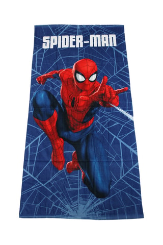 Toalla de playa Spider-Man Los Vengadores Marvel - Azul ­- 70 x 140 cm