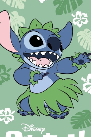 Toalla de playa Stitch Lilo y Stitch Disney - Azul ­- 70 x 140 cm
