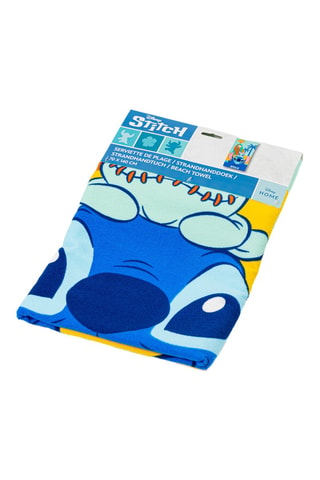 Toalla de playa Stitch Lilo y Stitch Disney - Azul ­- 70 x 140 cm