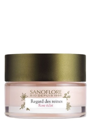 Tratamiento vegano ecológico para el contorno de ojos Regard des reines Rose Eclat - Para contorno de ojos y pieles sensibles - 15 ml