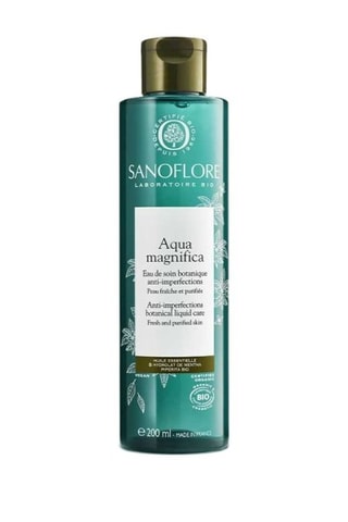 Agua de tratamiento antiimperfecciones vegana ecológica Aqua Magnifica - Pieles normales, mixtas a grasas - 200 ml