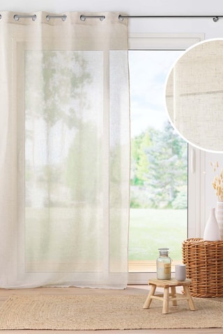 Cortina Aline - Natural - 140 x 240 cm
