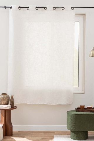 Cortina Pauline - Natural - 140 x 180 cm