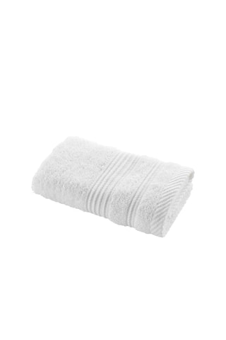 4 x Toalla de tocador Tendresse - Blanco - 30 x 50 cm