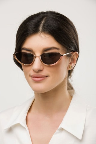 Lunettes de soleil femme - Catégorie 2 - Furla - Marron