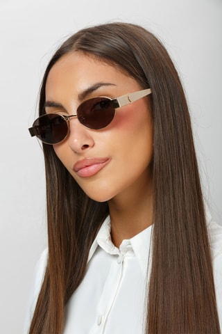 Lunettes de soleil femme - Catégorie 3 - Just Cavalli - Doré rose