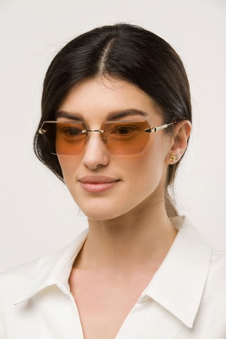Lunettes de soleil femme - Catégorie 3 - Just Cavalli - Doré rose