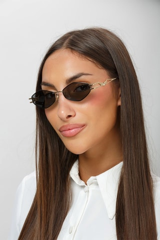 Lunettes de soleil femme - Catégorie 2 - Zadig & Voltaire - Doré rose