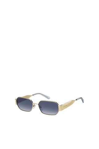 Lunettes de soleil mixte - Catégorie 2 - Bleu et doré