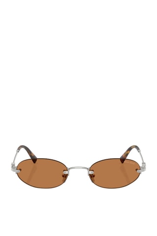 Lunettes de soleil femme - Catégorie 3 - Miu Miu - Argenté