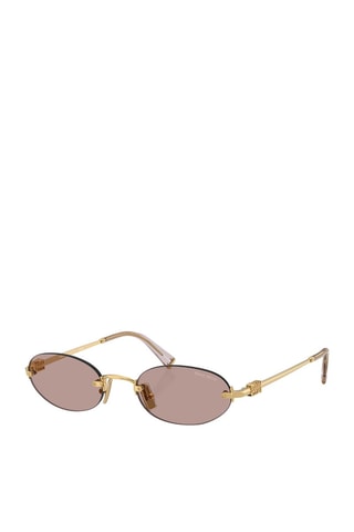 Lunettes de soleil femme - Catégorie 3 - Miu Miu - Marron