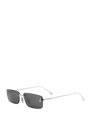Lunettes de soleil mixte - Catégorie 3 - Fendi - Argenté