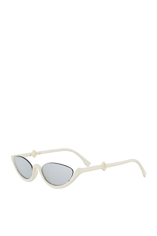 Lunettes de soleil mixte - Catégorie 3 - Fendi - Blanc