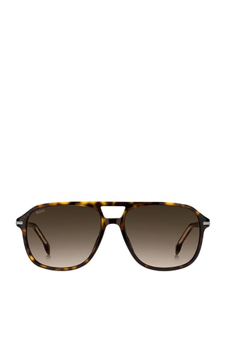 Lunettes de soleil homme - Catégorie 3 - Hugo Boss - Marron