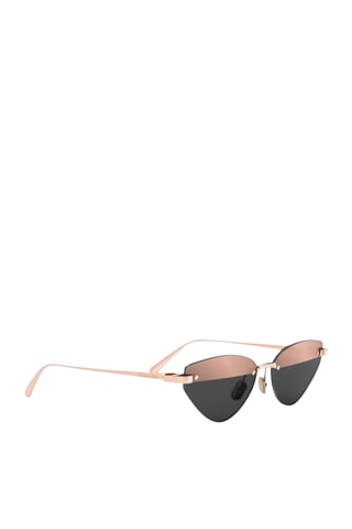 Lunettes de soleil femme - Verres effet miroir - Catégorie 3 - Dior - Rose