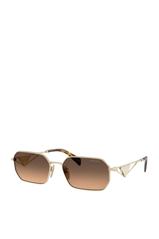 Lunettes de soleil femme - Catégorie 3 - Prada - Doré
