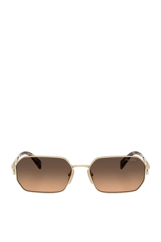 Lunettes de soleil femme - Catégorie 3 - Prada - Doré