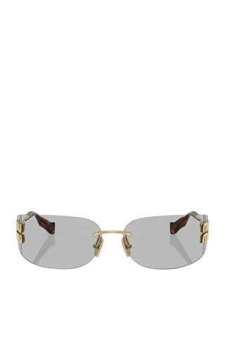 Lunettes de soleil femme - Catégorie 1 - Miu Miu - Gris