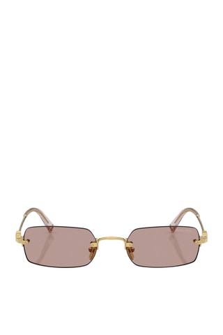Lunettes de soleil femme - Catégorie 2 - Miu Miu - Violet