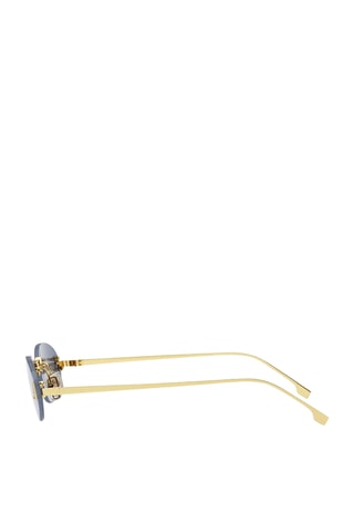 Lunettes de soleil femme - Catégorie 3 - Fendi - Argenté