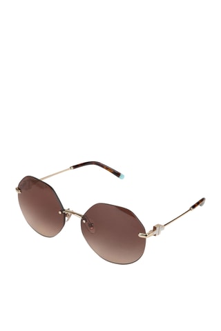 Lunettes de soleil femme - Catégorie 3 - Tiffany & Co - Doré