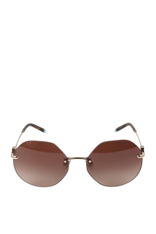 Lunettes de soleil femme - Catégorie 3 - Tiffany & Co - Doré