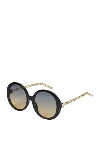 Lunettes de soleil femme - Style Loft - Doré