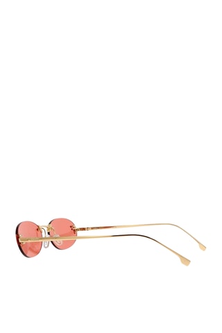 Lunettes de soleil femme - Catégorie 2 - Fendi - Doré
