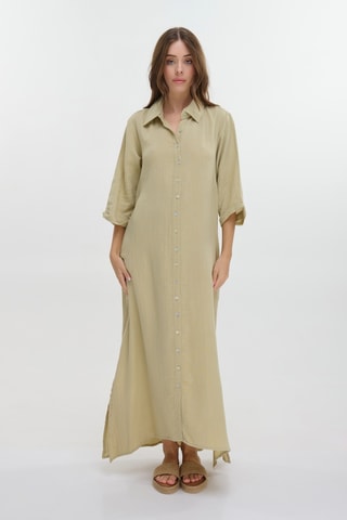 Abito a camicia - Kaki