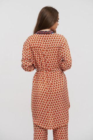 Abito a camicia - Arancione