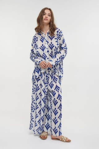 Camicia - Bianco e blu