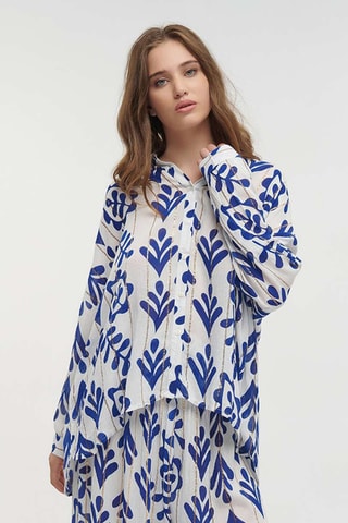 Camicia - Bianco e blu
