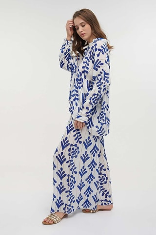 Camicia - Bianco e blu
