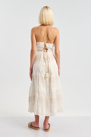 Abito midi - Beige