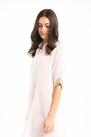 Camicia - Bianco e dorato