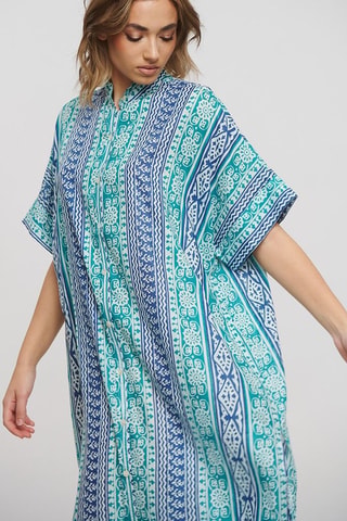 Abito a camicia - Verde