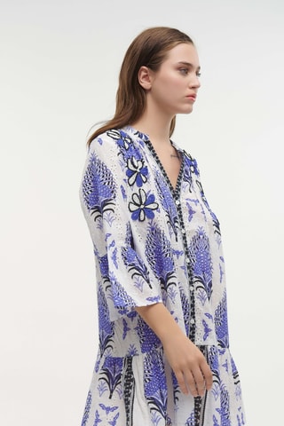 Abito a camicia - Nero e bianco