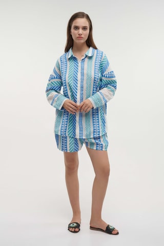 Camicia - Bianco e blu