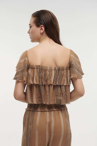 Crop top - Marrone