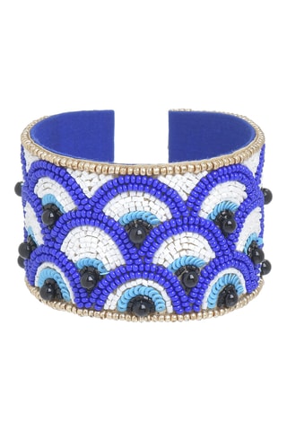 Bracciale a polsiera - Blu