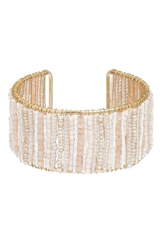 Bracciale a polsiera - Beige