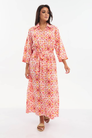 Abito a camicia - Rosa