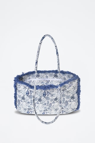 Borsa a mano - Bianco e blu