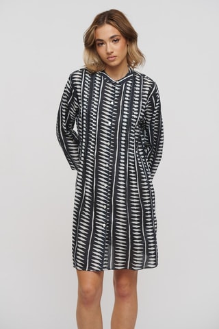 Abito a camicia - Nero e bianco