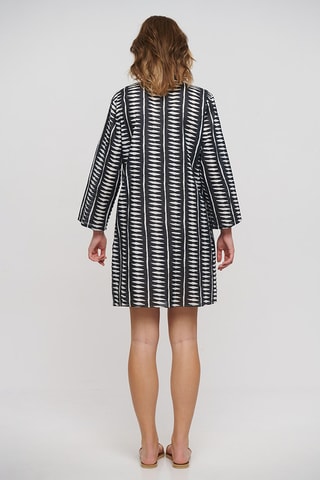 Abito a camicia - Nero e bianco