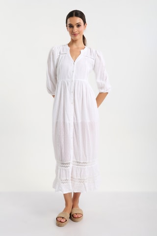 Abito a camicia - Bianco