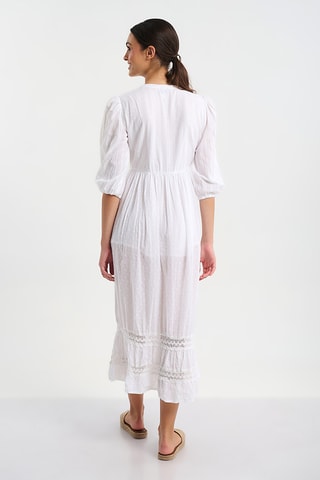 Abito a camicia - Bianco
