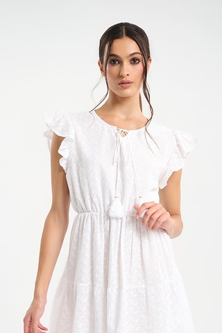 Abito a campana - Bianco