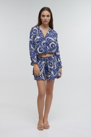 Crop top - Blu